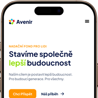 Nadační fond Avenir — web, brand a marketing od Growloud